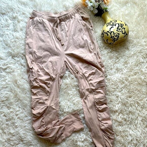 FP Movement by Free People Hot Shot Shirred Pants Joggers Size Small - Picture 7 of 11